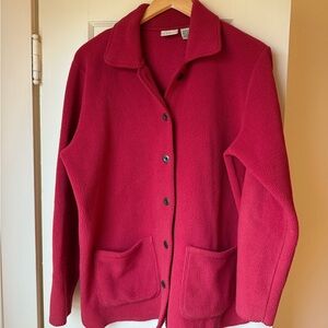 LL Bean Fleece Short Coat